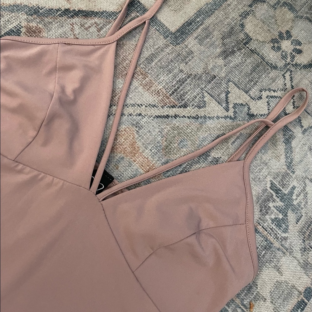 Windsor | Mauve Mini Slip Dress | Size Small